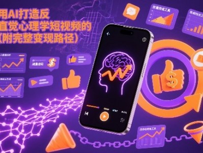 AI打造反直觉心理学短视频流量密码变现教程