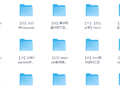 DeepSeek2025大模型资源合集AI前沿技术学习资源
