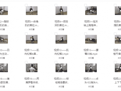 颈椎保养课保重身体要紧视频课程资源
