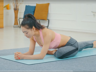 美女盼盼瑜伽课程全6季零基础瘦身塑形教程
