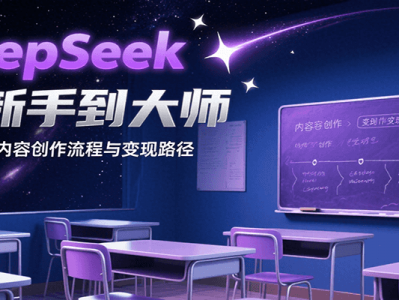 DeepSeek从新手到大师教程 内容创作与盈利方法