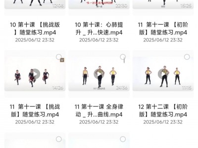 精致女人减龄热舞操资源 MP4 3.65GB