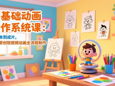 零基础动画创作全流程系统课