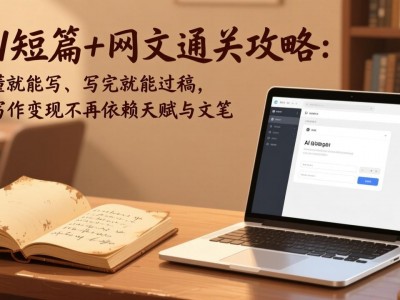 AI短篇与网文写作变现通关攻略