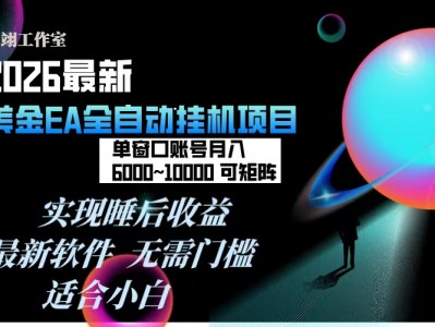金EA挂机项目：多窗口矩阵操作收益指南